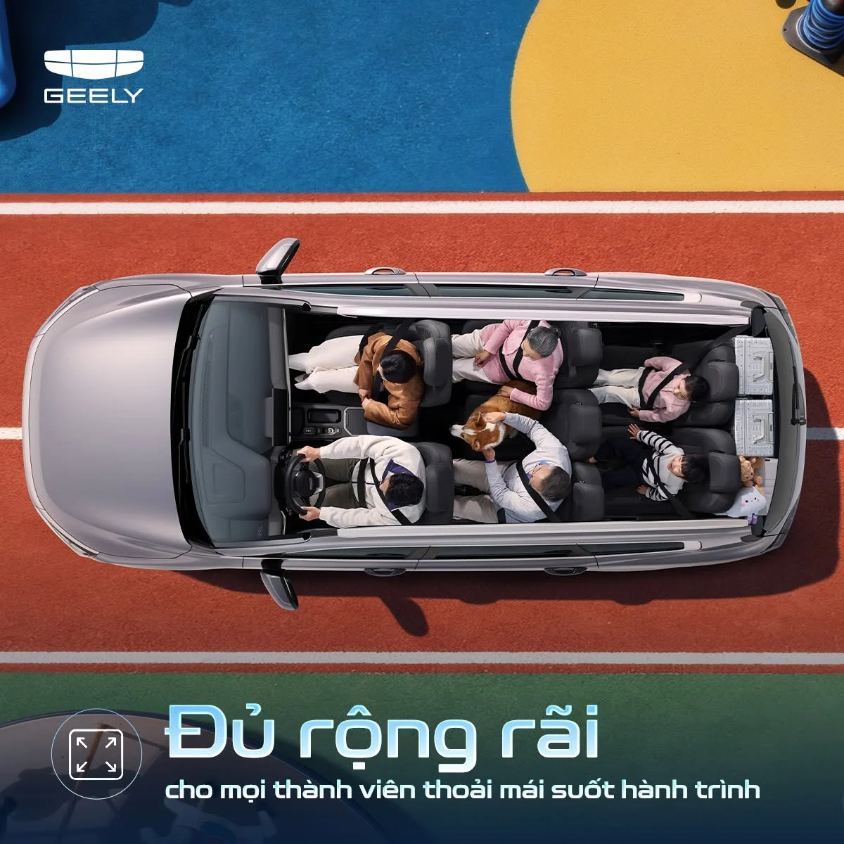 GEELY OKAVANGO * SUV 7 CHỖ CHO CẢ GIA ĐÌNH GEELY OKAVANGO * SUV 7 CHỖ CHO CẢ GIA ĐÌNH - Geely Đồng Nai